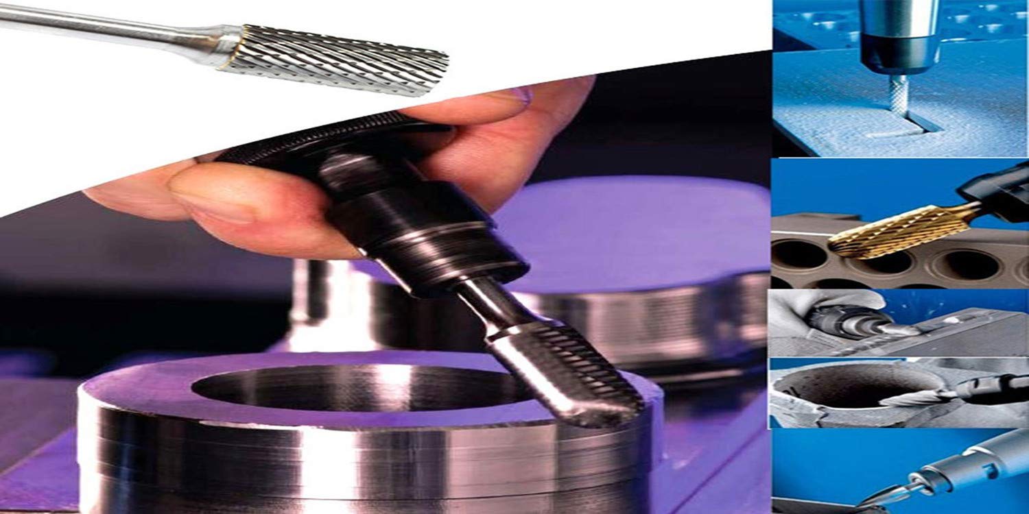 3.9 Inch Extended Long Tungsten Carbide Burr - 1/4