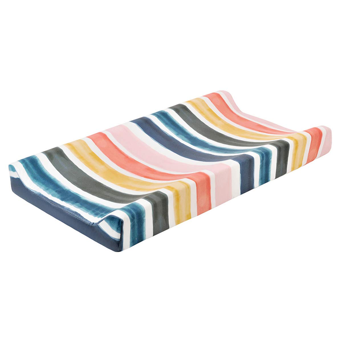 SOONHUA Waterproof Non-Slip Baby Changing Pad - Soft Breathable Nursery Changing Mat with Fitted Sheet for Newborns & Infants - Perfect for Diaper Changes at Home, Travel & Daycare