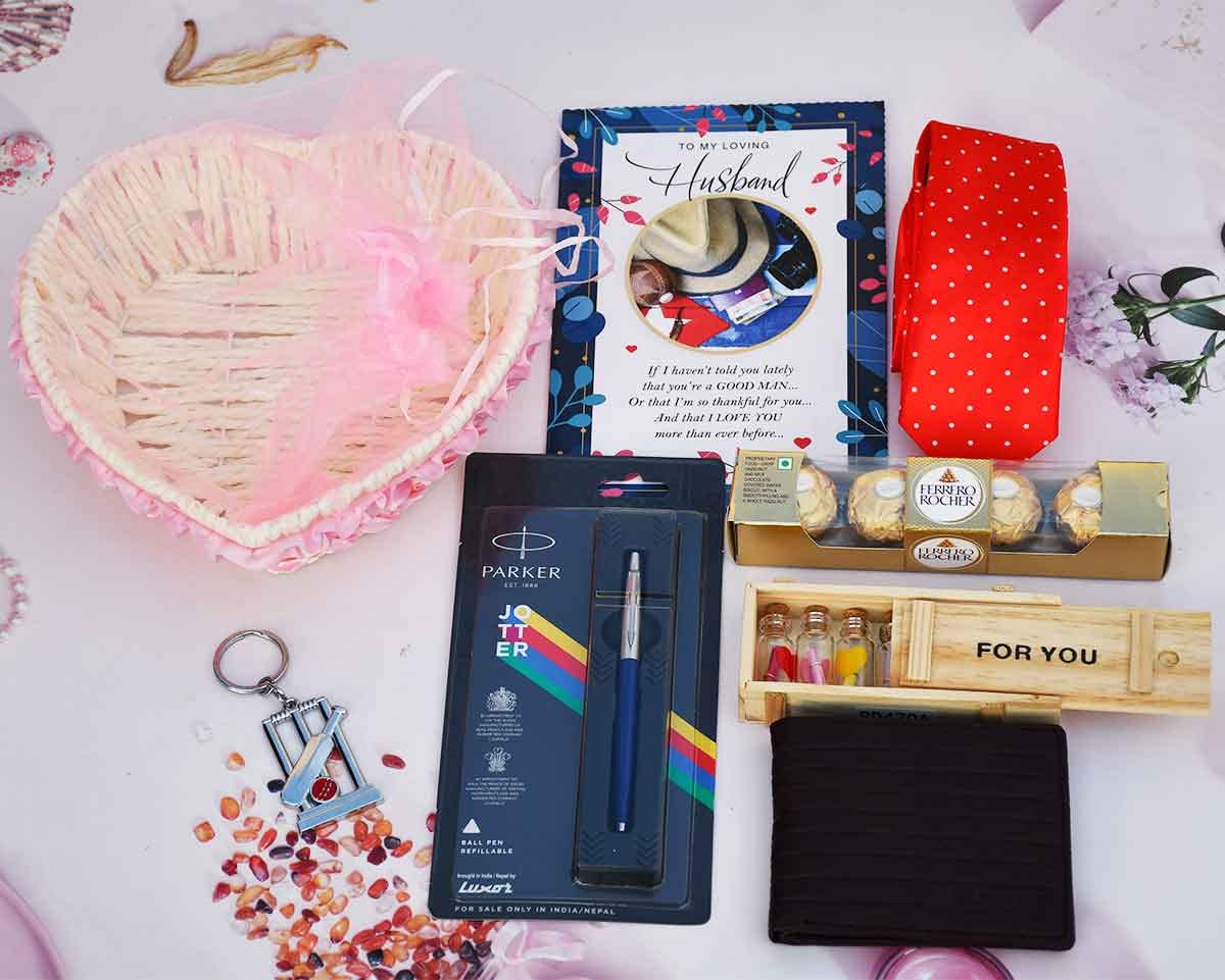 Eco-Friendly Valentine's Gift Set for Husband - Sustainable Romantic Birthday & Anniversary Present for Him - Perfect for Date Nights & Special Occasions