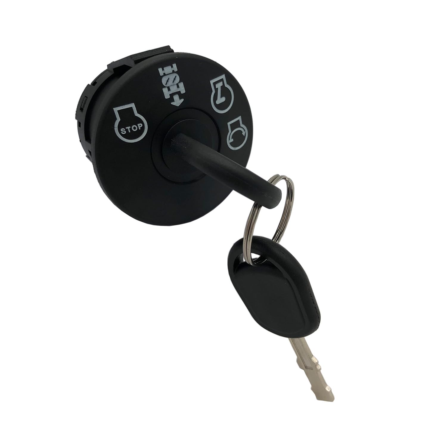 Husqvarna AYP Craftsman Ignition Switch with Keys - Replacement for 93350 532193350 Mower Ignition Key Switch Starter (4 Position 7 Terminals) - Perfect for Lawn Mower Tractor & Outdoor Power Equipment Repair