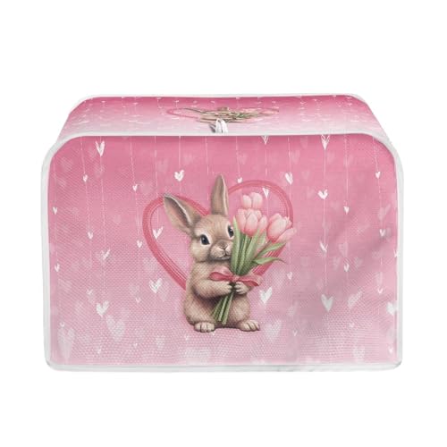 Tulips Flower Easter Rabit