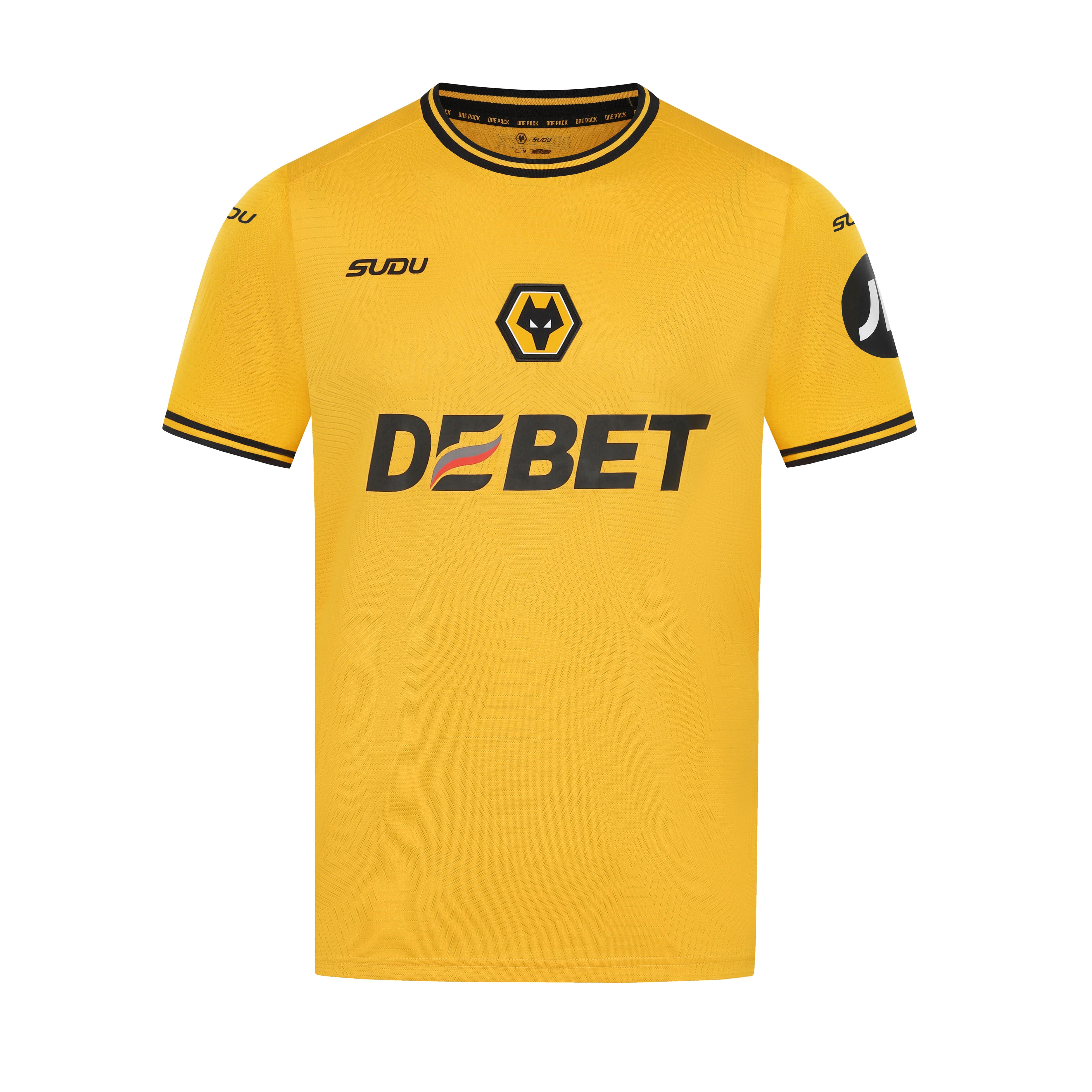 2024-2025 Wolves FC Home Jersey for Adults - Official Football Shirt for Men & Women - Perfect for Matchdays, Training & Fan Support