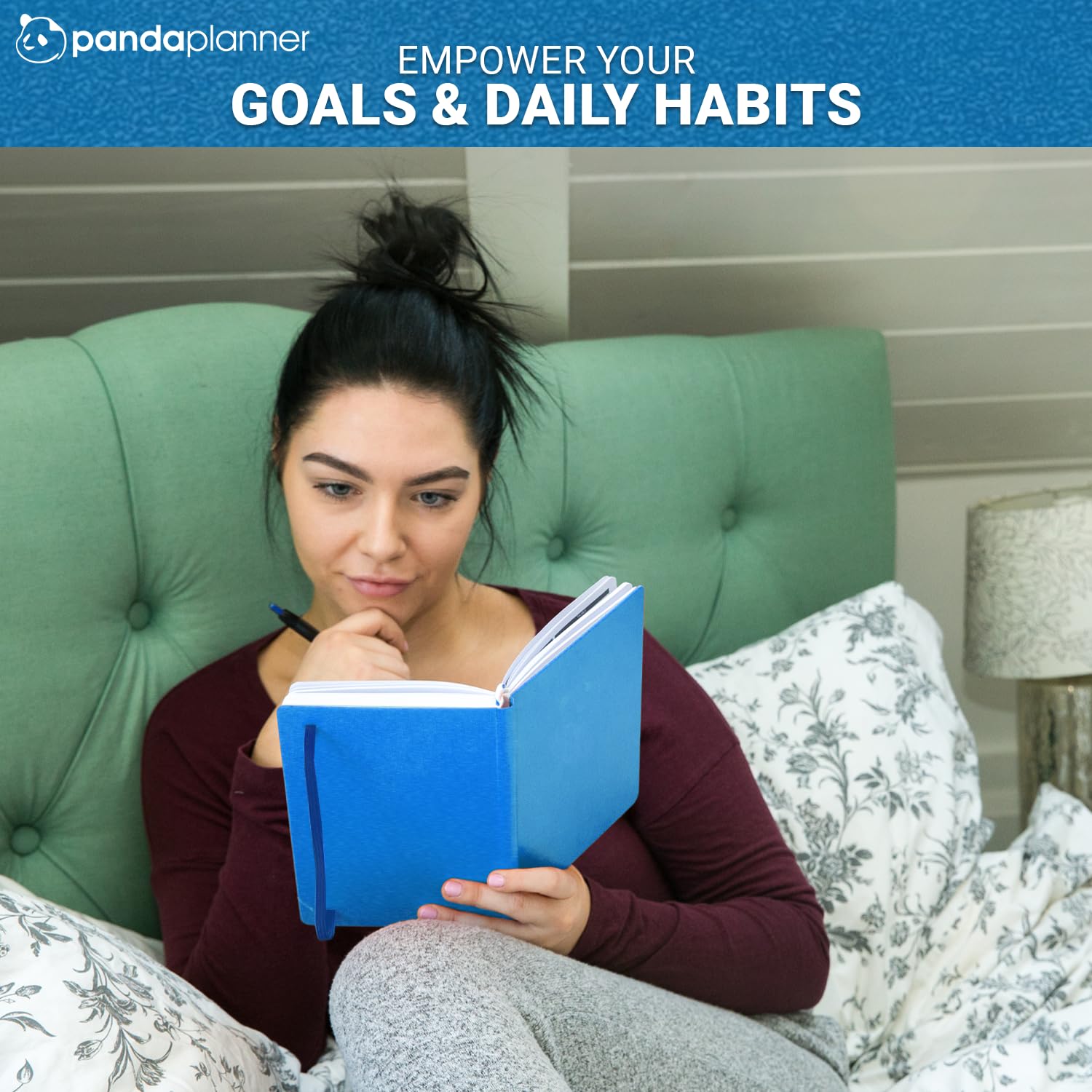Panda Planner 2025 Undated Daily Planner with Hourly Schedule - 5.75