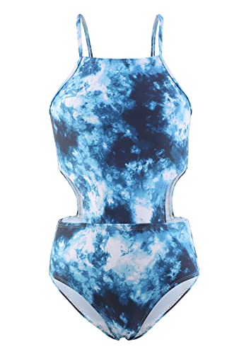 Navy Tie Dye Cut Out