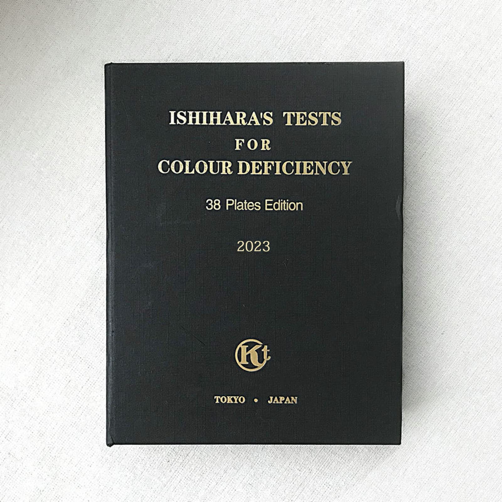 38 Plates Ishihara Color Blindness Test Book - Ophthalmic Optometry & Color Deficiency Test for Drivers & Schools | Perfect for Vision Screening & Eye Exams