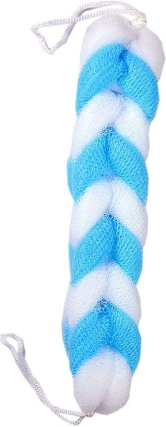 Premium Soft Long Loofah Back Scrubber with Extra Long Handle - Exfoliating Bath Sponge for Deep Cleansing (Pack of 2, Multicolor) - Perfect for Hard-to-Reach Areas & Spa-Like Shower Experience