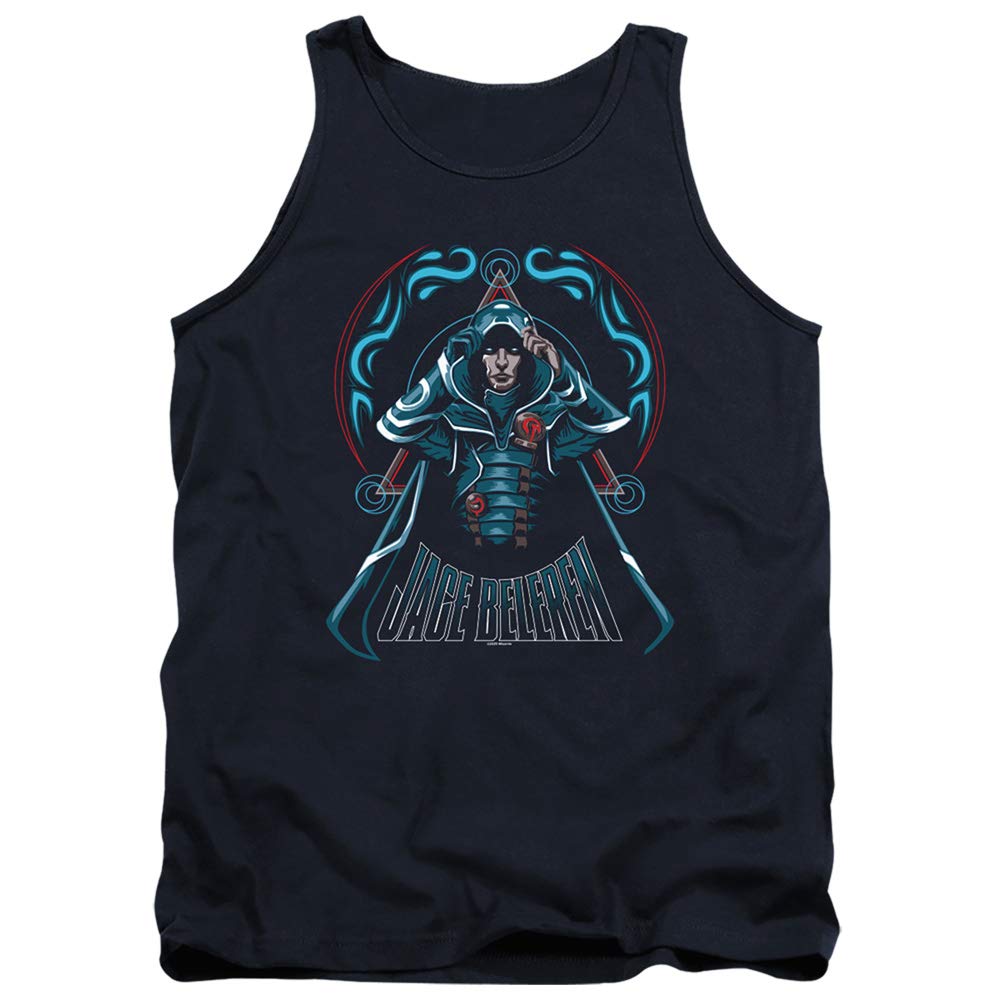 Magic The Gathering Jace The Mind Sculptor Unisex Cotton Tank Top for Men & Women - Perfect for Gaming Conventions & Casual Cosplay