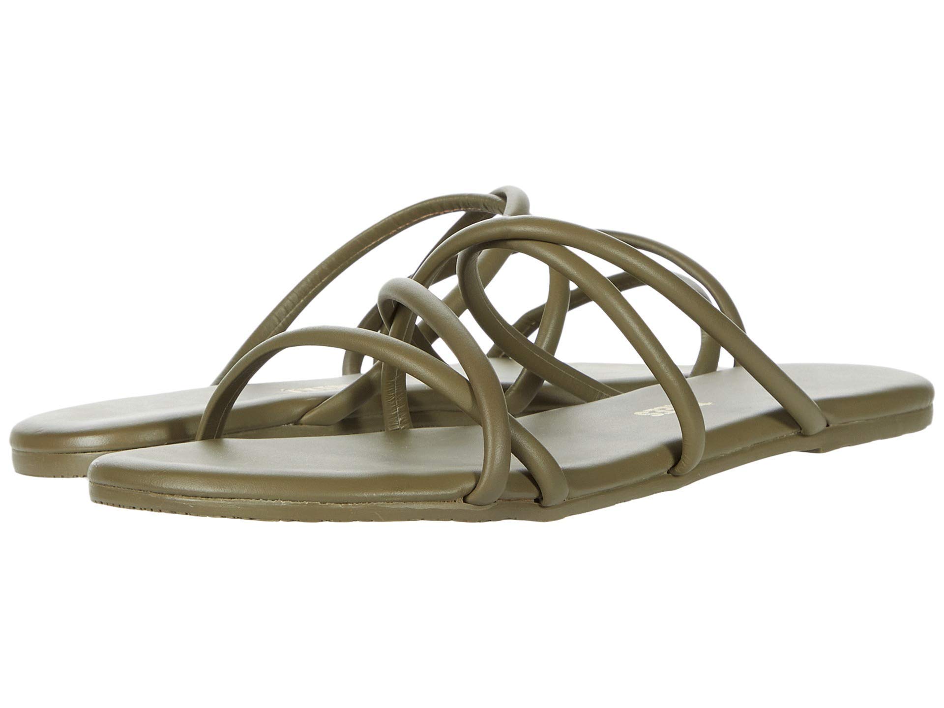 TKEES Women's Sloan Slides - Comfortable Summer Sandals for Women, Casual Slip-On Slides with Soft Footbed | Perfect for Beach, Pool, and Everyday Wear