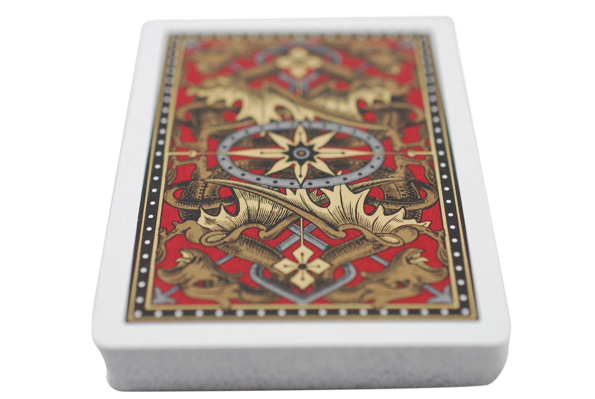 Bicycle® Gold Dragon Back Playing Cards - Premium Quality Poker Cards for Magic Tricks, Cardistry, and Casino Games | Perfect for Professional Magicians, Card Enthusiasts, and Home Entertainment