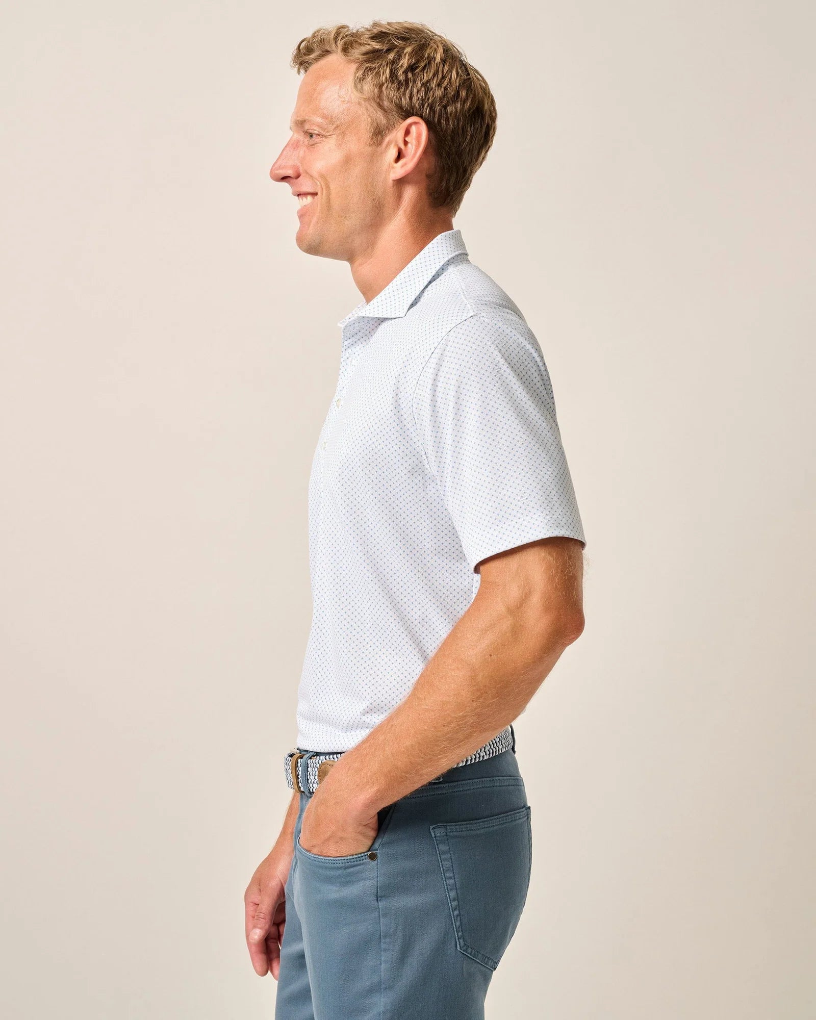 Johnnie O Cason Prep Formance Polo Shirt for Men - Classic Golf & Casual Wear - Breathable Performance Fabric - Perfect for Golf, Tennis & Everyday Style (Majorca Collection)