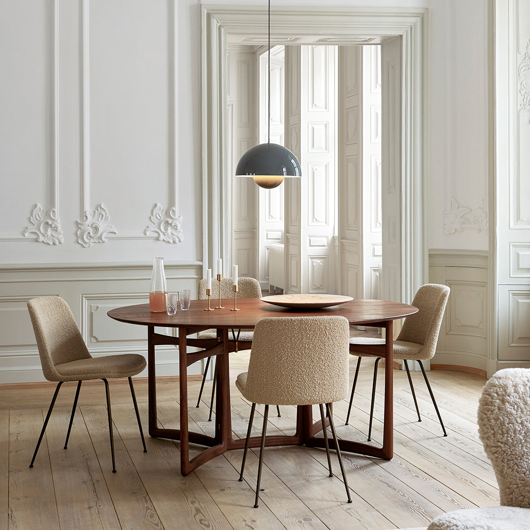 Drop Leaf HM6 Dining Table - Expandable Space Saving Kitchen Table for Small Spaces - Perfect for Apartments, Breakfast Nooks & Cozy Dining Areas