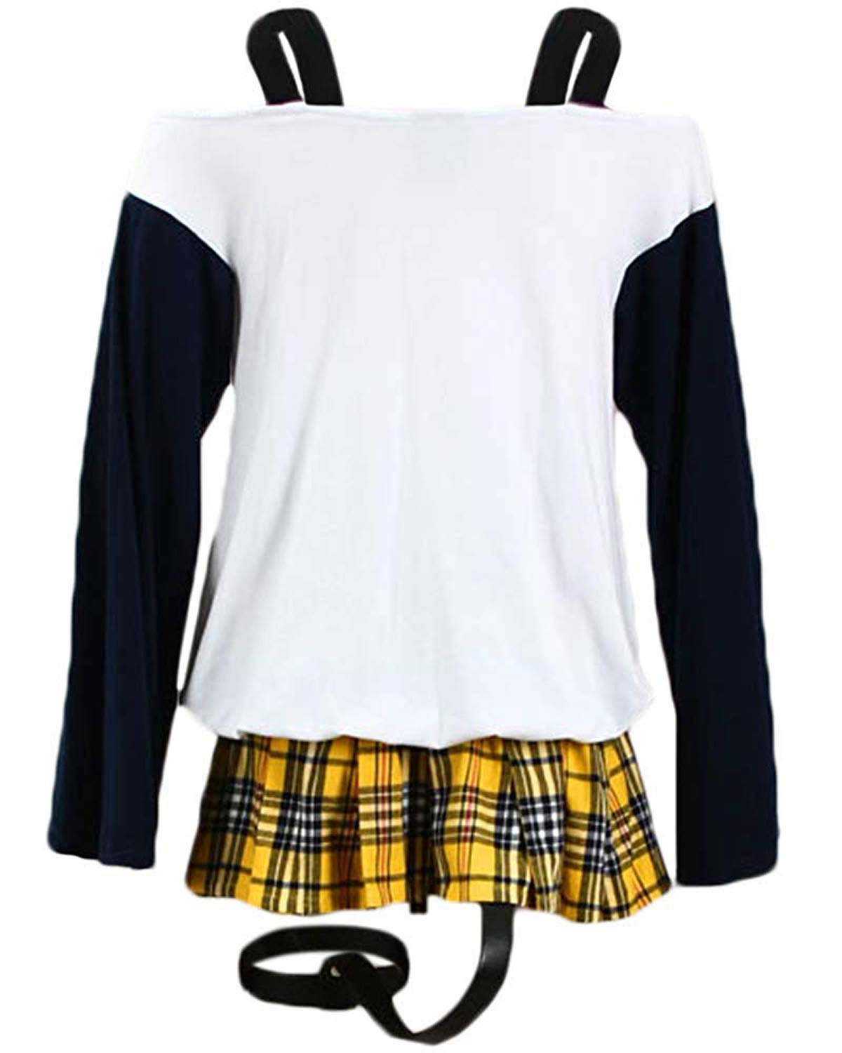 Mizore Yuki-Onna Yokai Gakuen School Uniform Dress - Anime Cosplay Costume for Halloween, Conventions & Themed Parties
