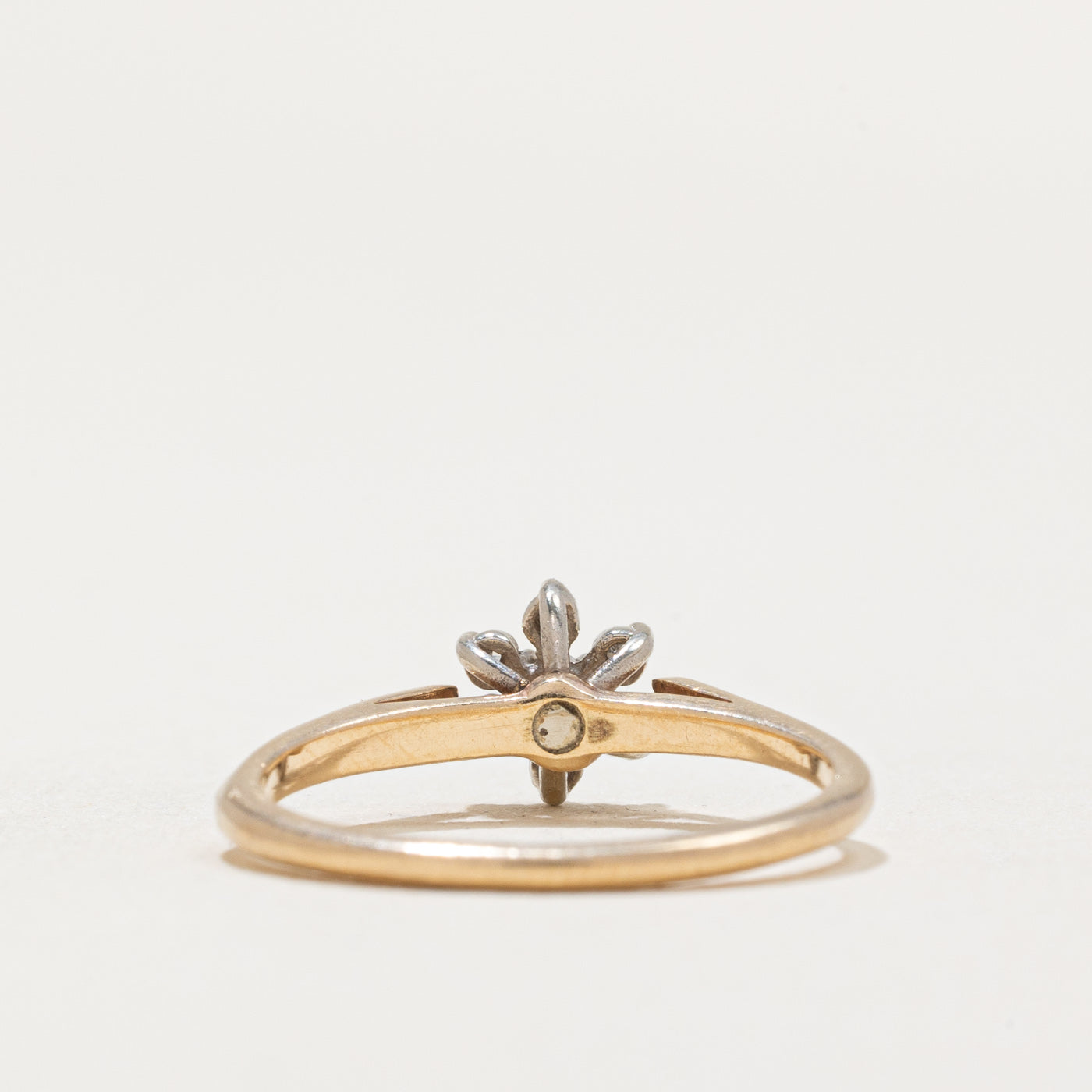 0.07ctw Diamond Cluster Ring - Size 4.5 - Elegant Wedding Band, Anniversary Gift for Her - Perfect for Engagement, Proposal & Special Occasions