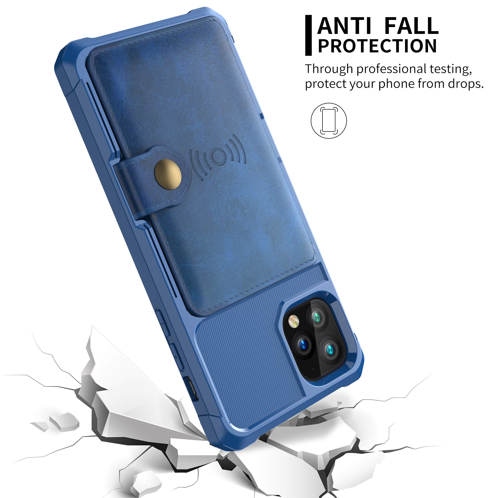 Magnetic Wallet Case for iPhone 12 Pro Max (6.7