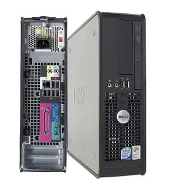 Refurbished Dell OptiPlex GX755 SFF Desktop PC - Intel Core 2 Duo E6550 2.33GHz, 8GB RAM, 500GB HDD, Windows 10 Home - Perfect for Home Office, Small Business & Everyday Computing