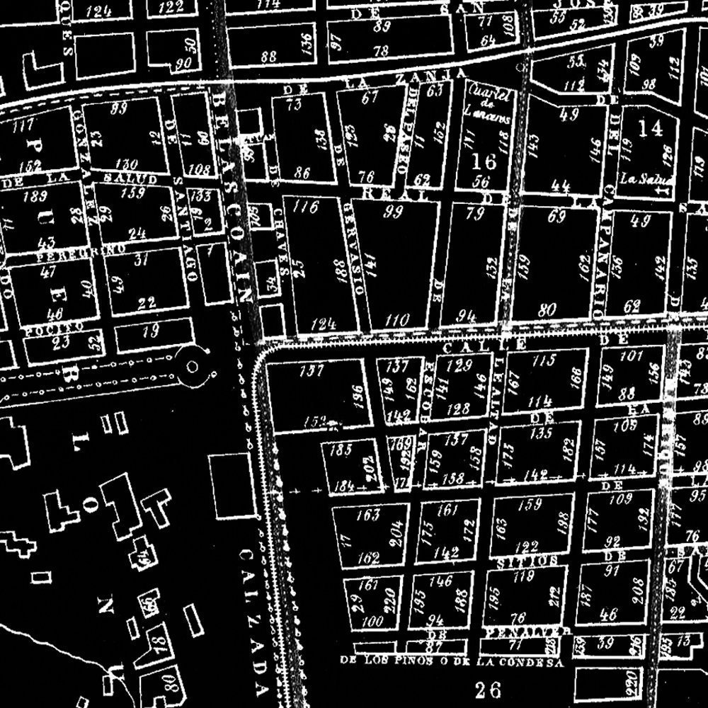 Havana Map Print - Wall Decor for Home & Office