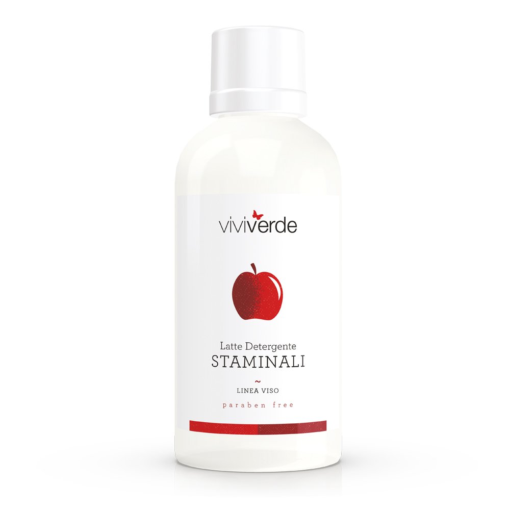 Viviverde Apple Plant Stem Cleansing Milk - 3 Packs (867g Total) | Gentle Facial Cleanser for Sensitive Skin | Perfect for Daily Skincare Routine & Makeup Removal