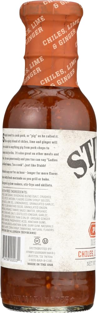 Stubb's Pork Marinade - 12-Ounce Bottles (Pack of 12) | Premium BBQ Sauce for Grilling, Smoking & Roasting | Perfect for Pork Chops, Ribs & Pulled Pork