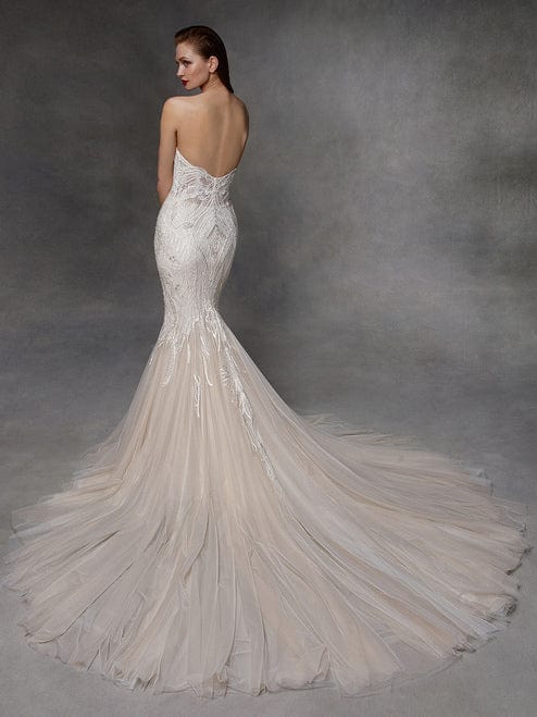 Badgley Mischka Deanna Women's Evening Dress Size 10 - Perfect for Weddings, Galas & Formal Events