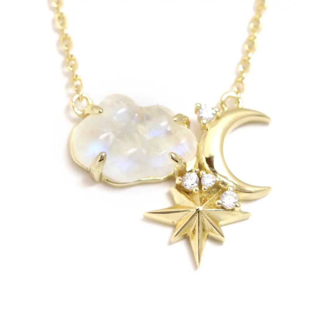 Sweet Dreams Necklace - Dainty Gold Plated Pendant for Women | Perfect Gift for Her, Birthday, Anniversary & Everyday Wear | Elegant Jewelry for Date Nights & Special Occasions