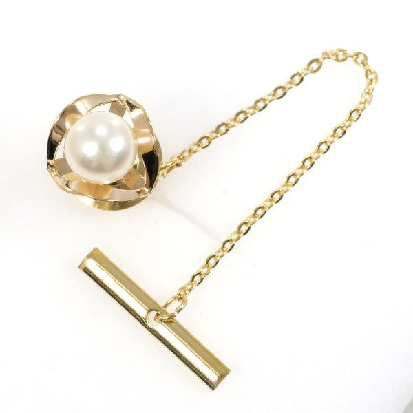 18K Pink Gold Alloy Pearl Brooch - Elegant Vintage Jewelry for Women | Perfect for Weddings, Parties & Special Occasions