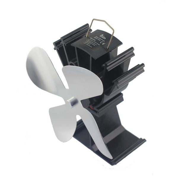4 Blade Stove Fan VDSF614NT - Efficient Heat Circulation for Wood Stoves & Fireplaces - Perfect for Home Heating & Energy Savings