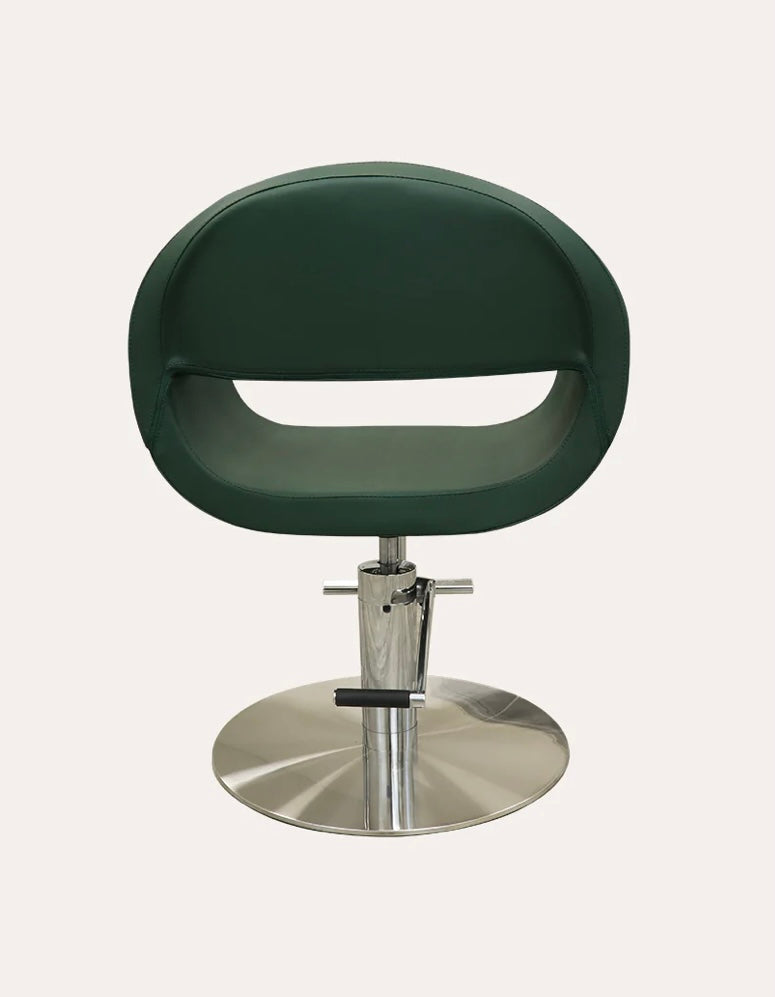Luna Salon Chair - Professional Hydraulic Styling Chair for Hairdressers & Barbers - Adjustable Height & Swivel Base - Perfect for Salons, Barber Shops & Home Use