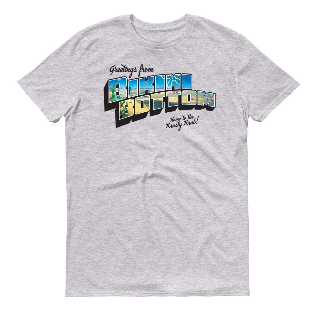 SpongeBob SquarePants Sponge on The Run T-Shirt - Bikini Bottom Graphic Tee for Adults | Casual Wear, Cosplay & Cartoon Fan Gift