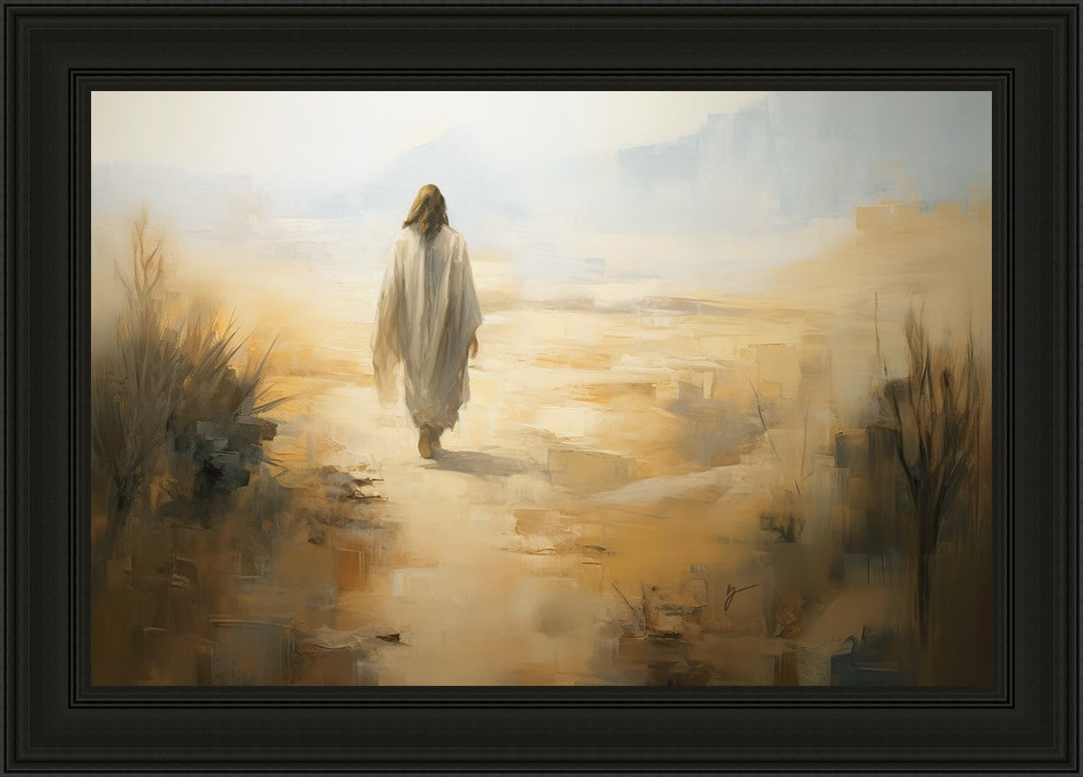 Embracing The Whispers of Solitude - Inspirational Wall Art for Home & Office Decor | Perfect for Meditation Rooms, Living Spaces & Gift Giving