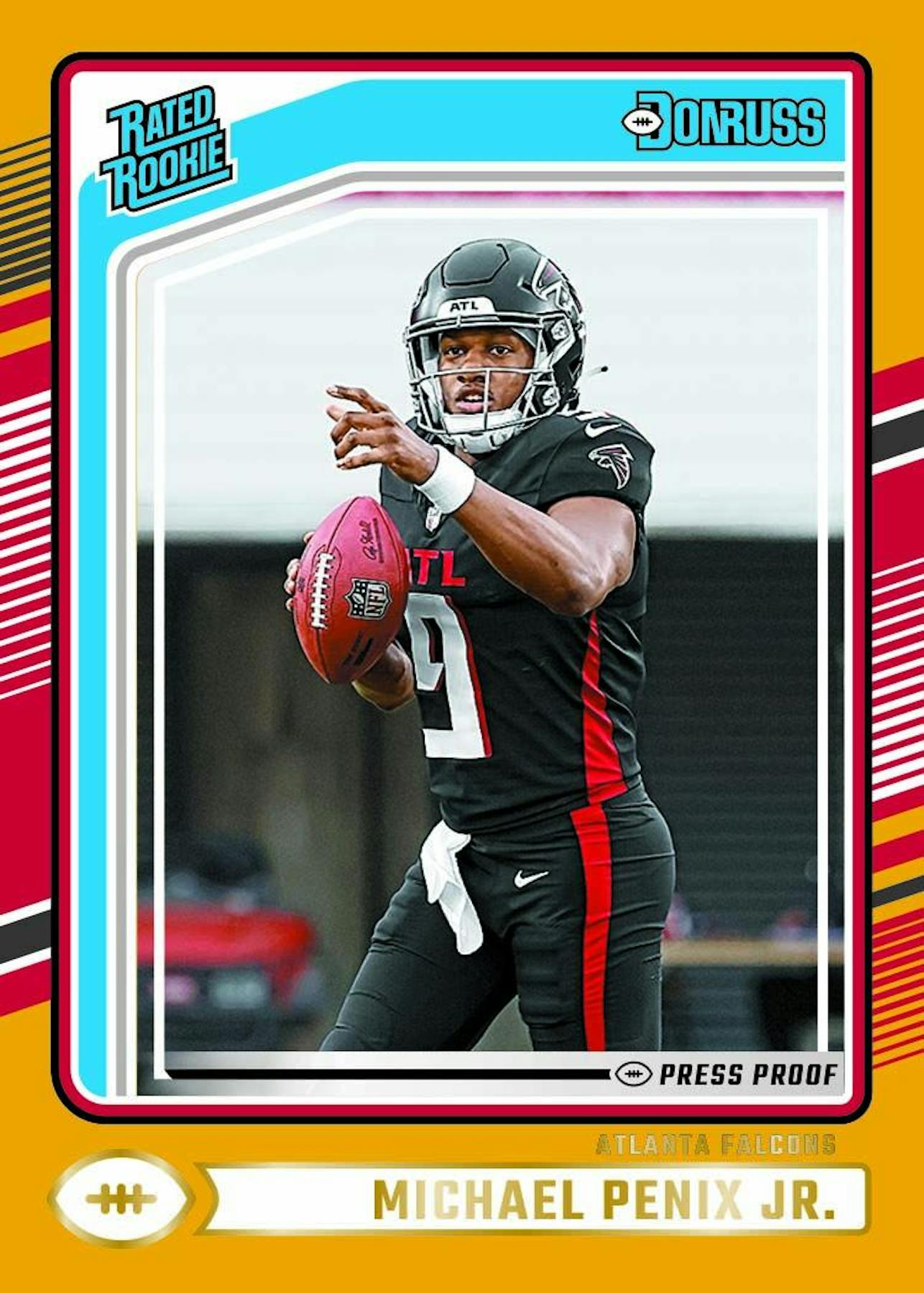 2024 Panini Donruss Football Hobby Box - 24 Packs with Autographs & Memorabilia Cards - Perfect for Collectors, Fantasy Football Fans & Sports Enthusiasts