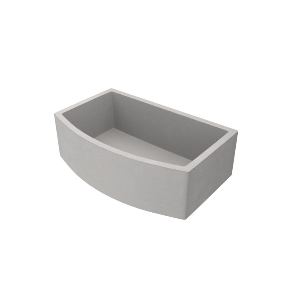 Native Trails Farmhouse Quartet 33 Inch NativeStone Apron Front Kitchen Sink - Durable Farmhouse Sink for Modern Kitchens, Perfect for Cooking, Cleaning & Entertaining