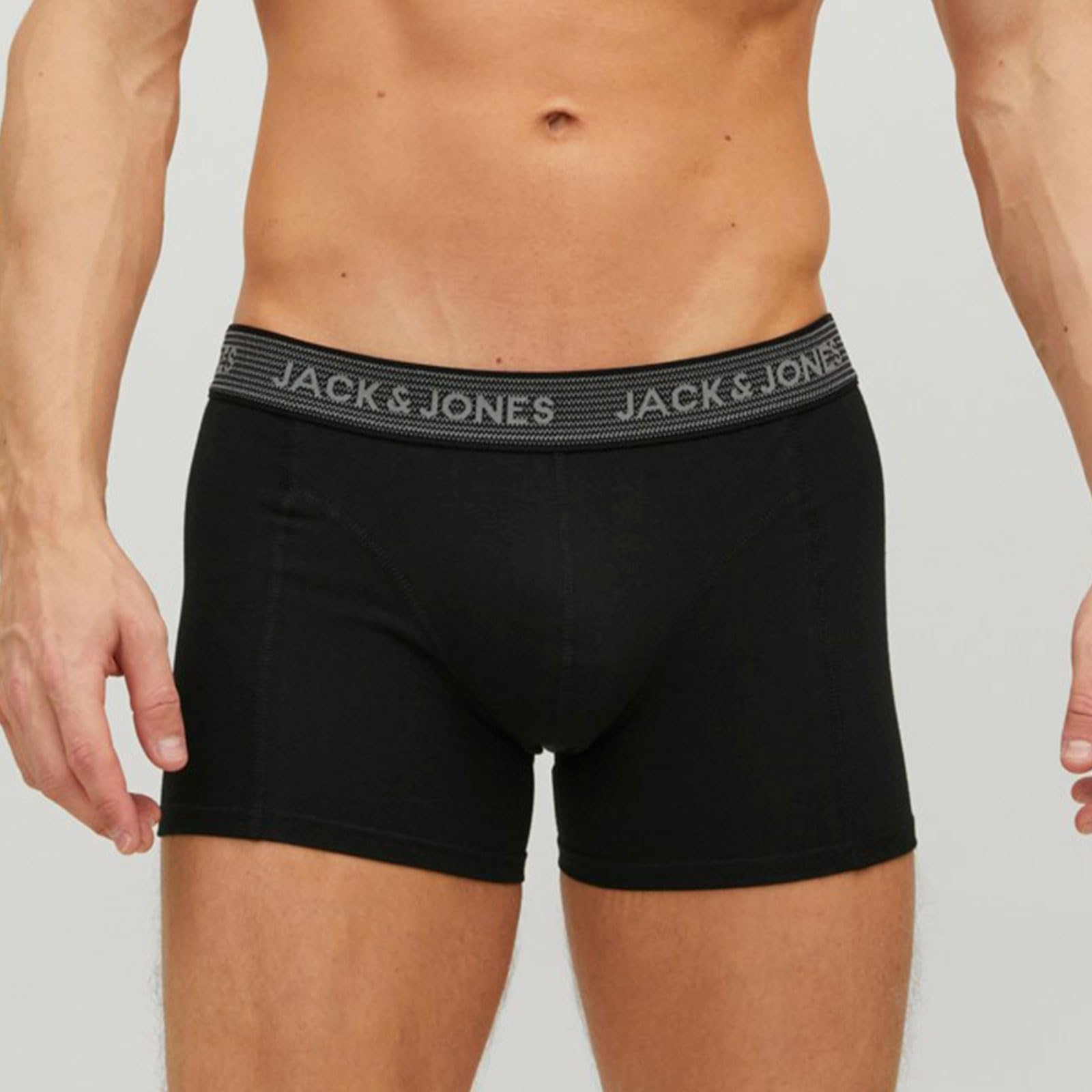 JACK & JONES Men's 3-Pack Casual Shorts - Comfortable Summer Short Pants for Gym, Beach, and Everyday Wear