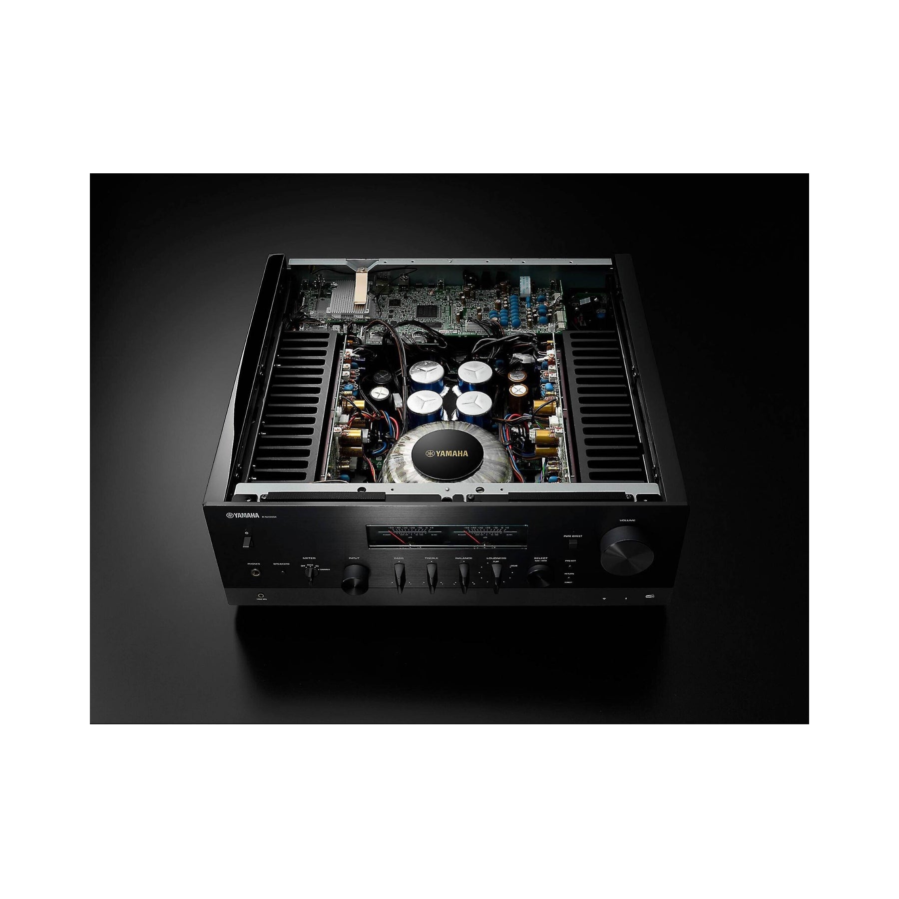 Yamaha R-N2000A Hi-Fi Network Stereo Receiver with Bluetooth, Wi-Fi & Streaming - Perfect for Home Theater & Music Listening