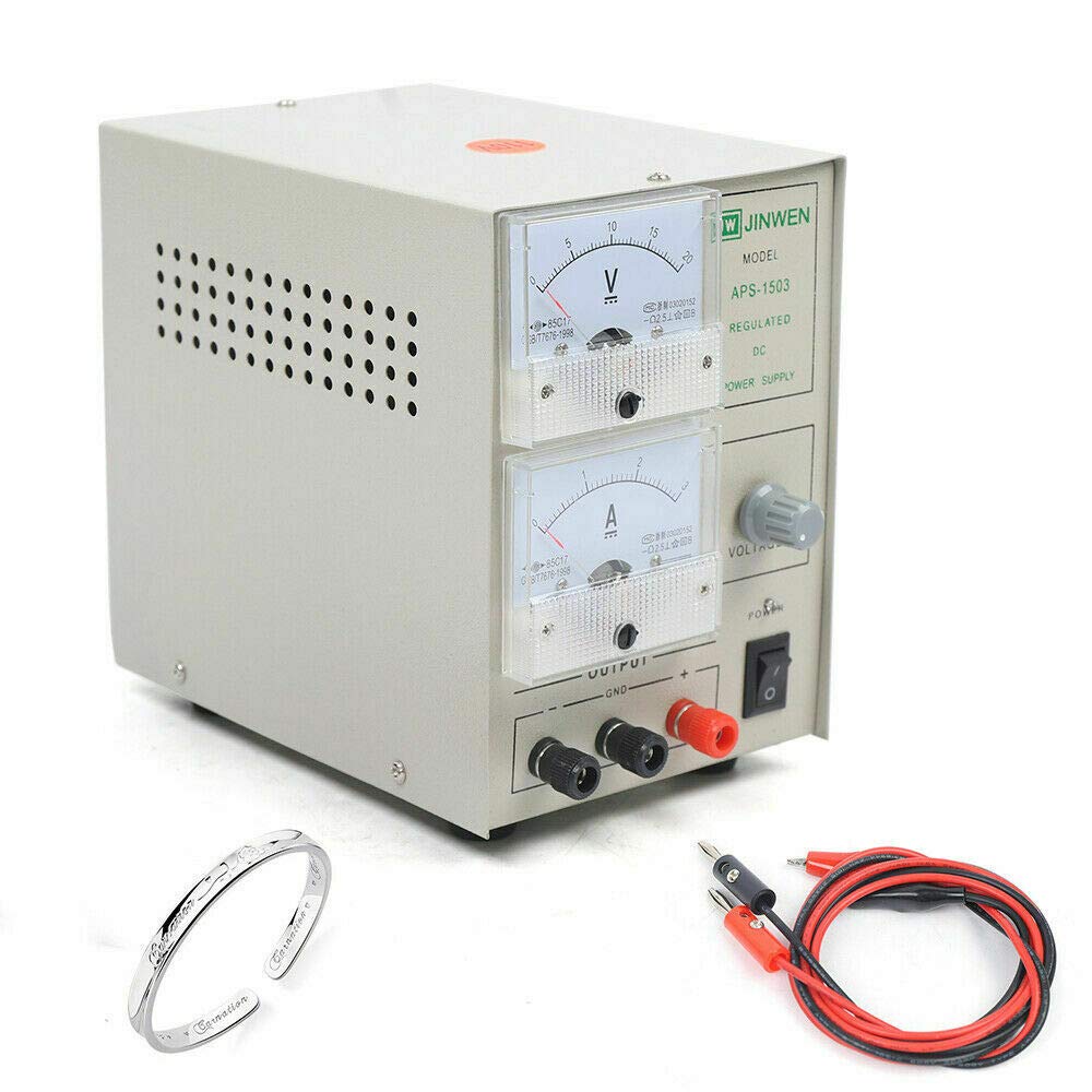 1503 Gold Plating Machine - Professional Jewelry Electroplating Kit for Gold & Silver Coating - DIY Jewelry Making Tools - Perfect for Jewelry Repair, Custom Design & Craft Projects