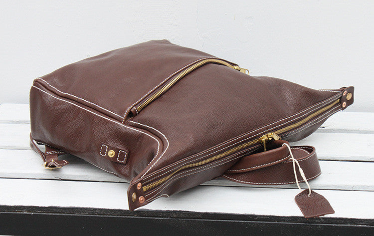 Premium Italian Leather Backpack for Women - Stylish & Durable Travel, Work & Everyday Use