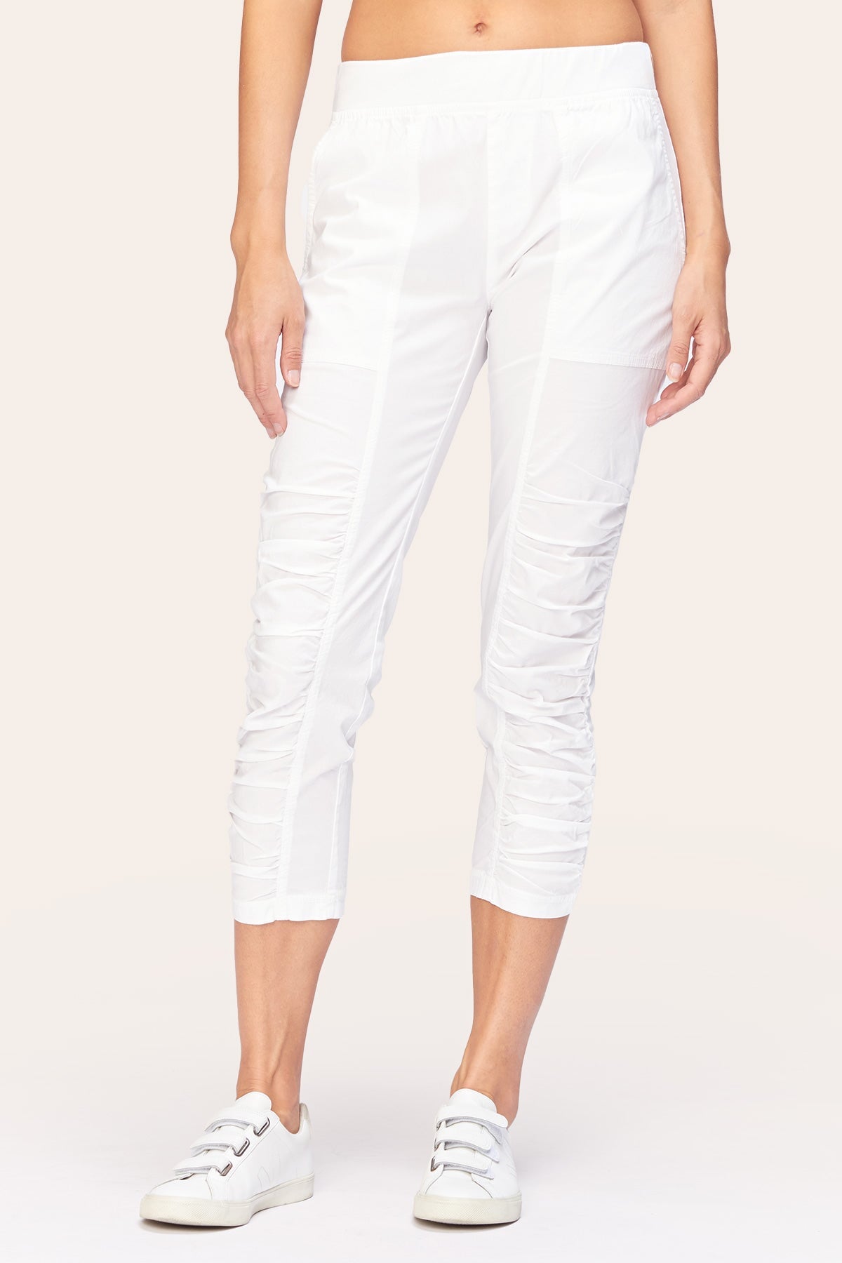Geyser Crop White T-Shirt - Soft Cotton Women's Tee for Casual Wear & Everyday Outfits | Perfect for Summer, Travel & Lounge