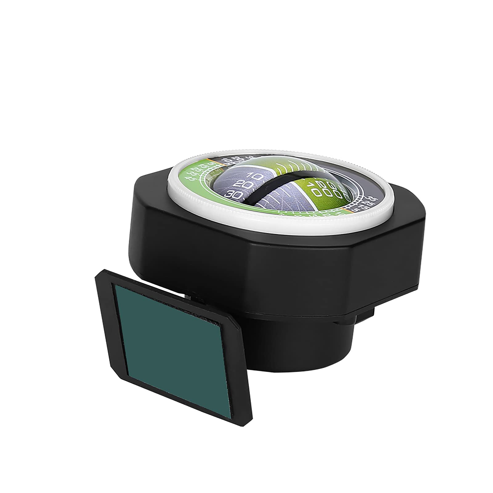 Topyond Car Inclinometer - LED Luminous Level Gauge with ABS Material for Auto, Vehicle & Boat - Digital Angle Slope Meter for Off-Roading, Camping & Marine Navigation