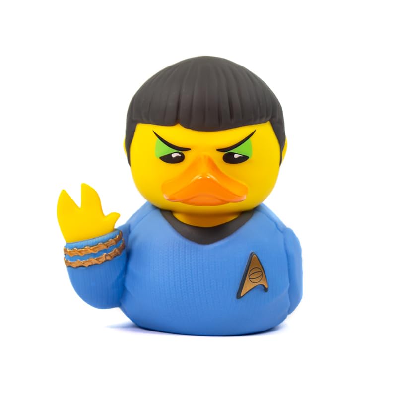 Official Star Trek TUBBZ Spock Collectible Vinyl Rubber Duck Figure - Boxed Edition - Perfect Gift for Trekkies, TV & Movie Fans - Great for Display, Collecting & Geek Decor