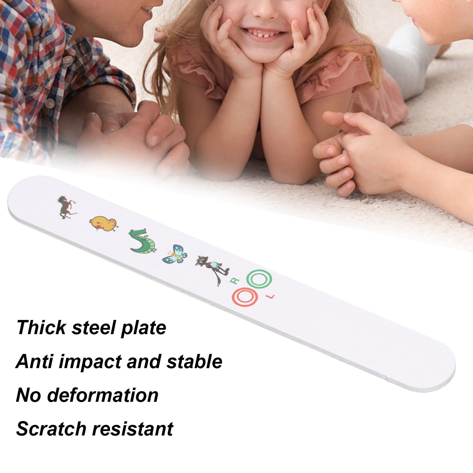 Professional Fixation Stick Vision Tester - Bright Color Eye Chart Optometry Tool for Eye Exams | Perfect for Eye Clinics, Hospitals & Home Vision Testing