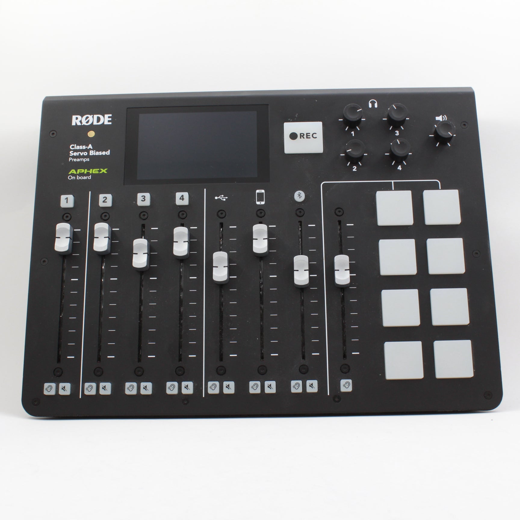 BROKEN AS IS - Rode RODECaster Pro Integrated Podcast Production Studio for Home Recording, Streaming & Professional Podcasting