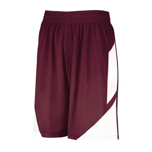 Maroon/White