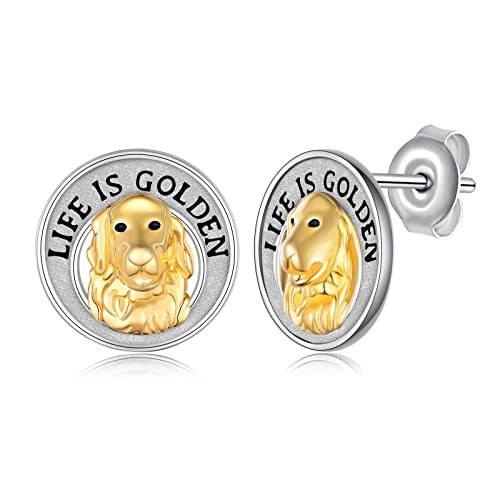 Golden Retriever Earrings