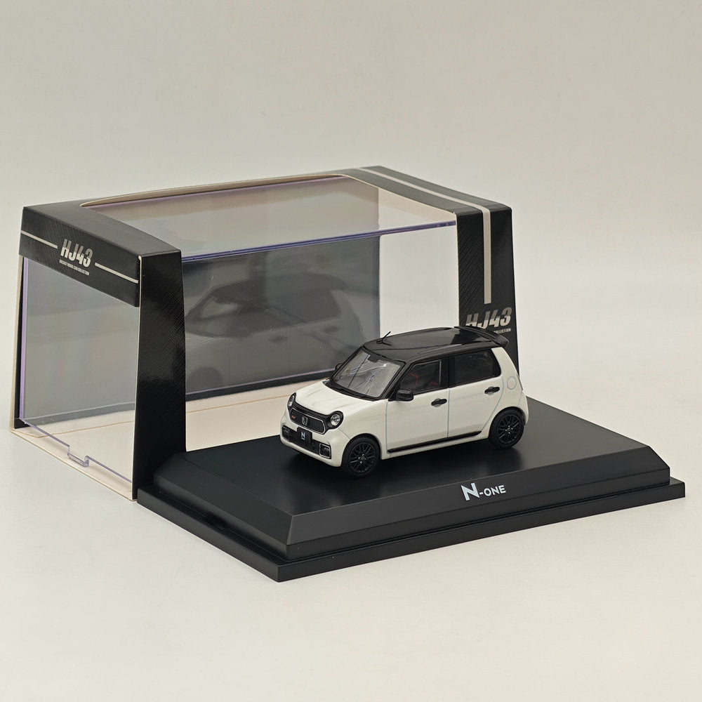 1/43 Honda N ONE RS Premium White Pearl Diecast Model Car - Collectible Miniature Vehicle for Display & Gifts - Perfect for Car Enthusiasts & Hobbyists