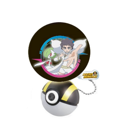 Pokemon Projector Light - Fierce Battle Tournament Series Key Chain by Takara Tomy | Cute Pikachu Night Light for Kids Room, Birthday Gifts & Anime Collectibles