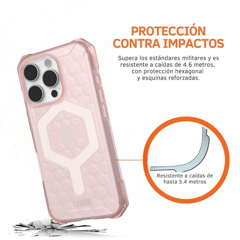 UAG Essential Armor Case for iPhone 16 Pro - Rugged Protective Cover with Military-Grade Drop Protection | Perfect for Outdoor Adventures & Daily Use