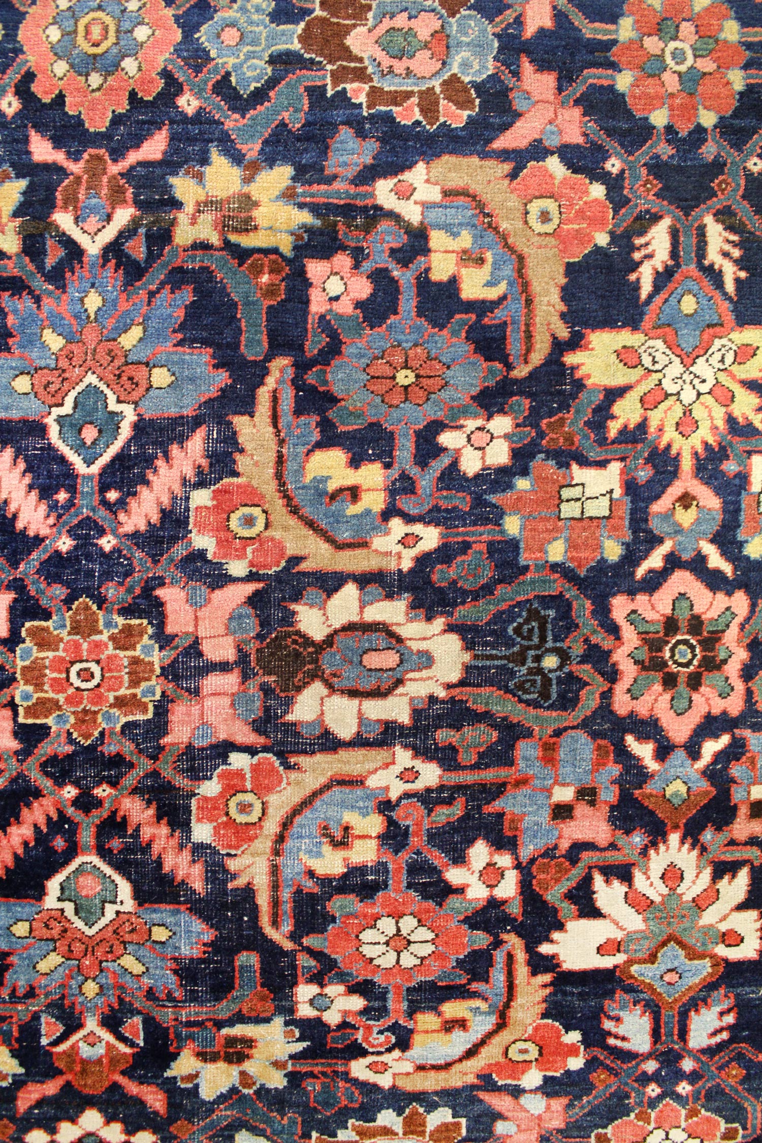 Antique Bijar Handwoven Tribal Rug JF8505 - Authentic Persian Wool Carpet for Living Room, Bedroom & Home Decor