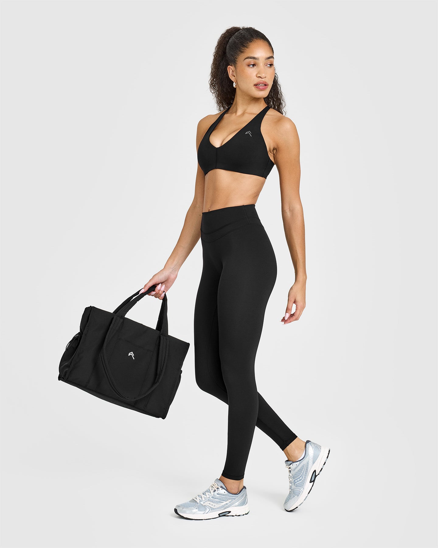 Unified Micro Bralette - Seamless Wireless Comfort Bra in Black | Perfect for Yoga, Lounge & Everyday Wear