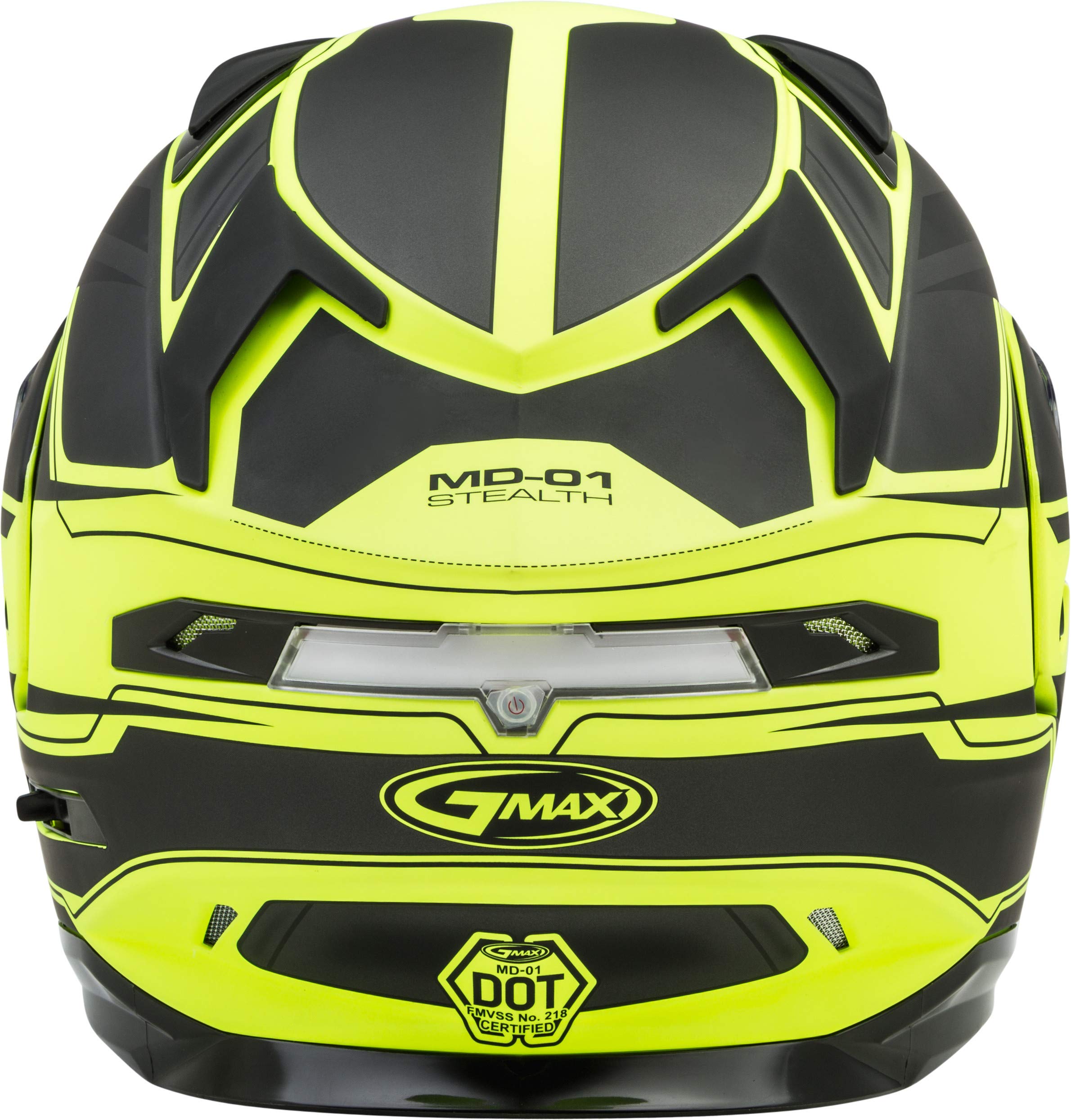 Gmax G1011684 Full Face Motorcycle Helmet - DOT Approved for Safety - Comfortable & Lightweight for Long Rides - Perfect for Street Biking & Cruising