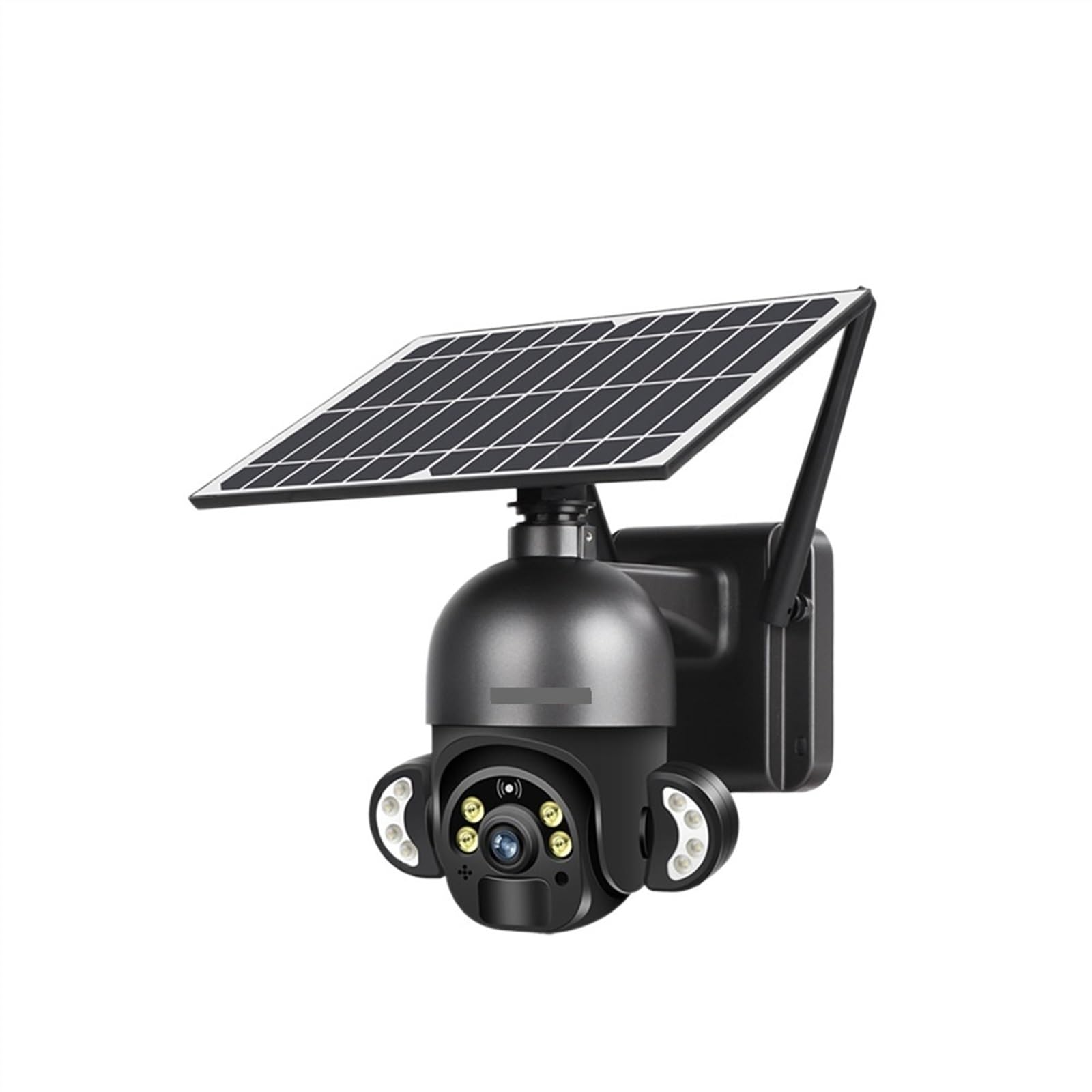 4MP 4G LTE Solar Security Camera - Wireless Outdoor CCTV Surveillance with SIM Card Slot, 6W Solar Panel & Long Battery Life for Home Protection (Black, WiFi Enabled) - Ideal for Remote Monitoring, Farm Security, and Vacation Home Surveillance