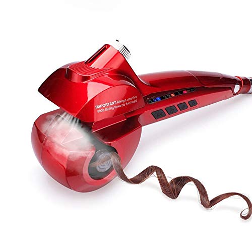 Automatic Steam Ceramic Hair Curler with Rotating Wand & Spray Steamer - Spiral Curling Iron for Effortless Styling | Perfect for Salon-Quality Waves at Home, Parties & Special Occasions